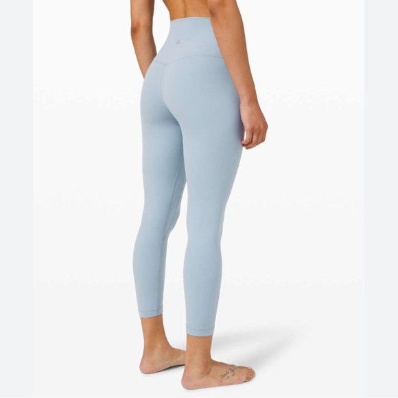 Lululemon Align Crop 23" Light Blue Chambray - Picture 2 of 7